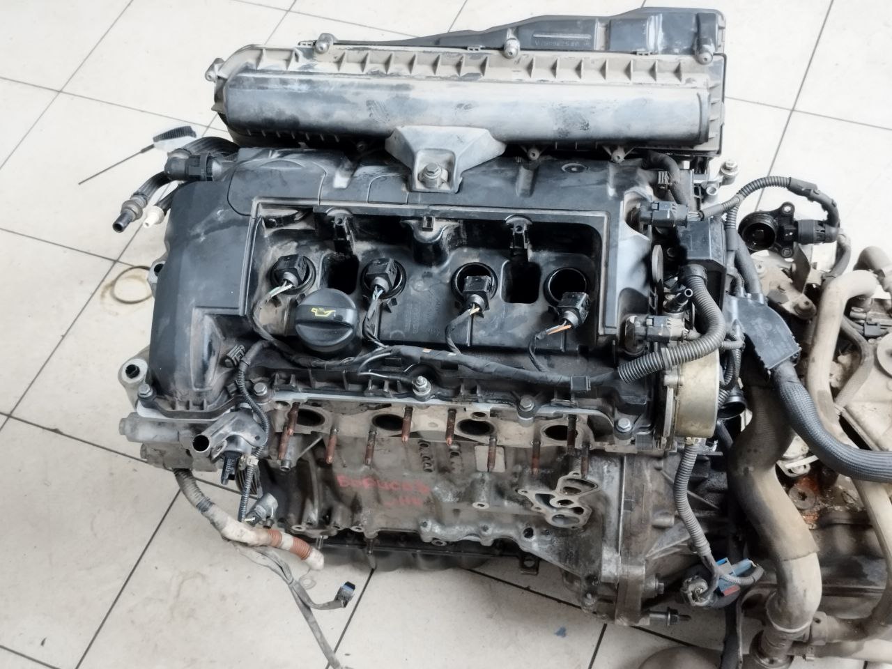 Pegeout 308 - снятие-установка двигателя, ремонт двигателя